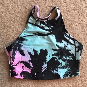 SALE!! BRAND NEW! Tropical Crop Top